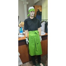 Set of apron and bandana