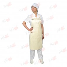 The cook's overalls