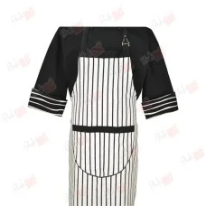 Apron with bib